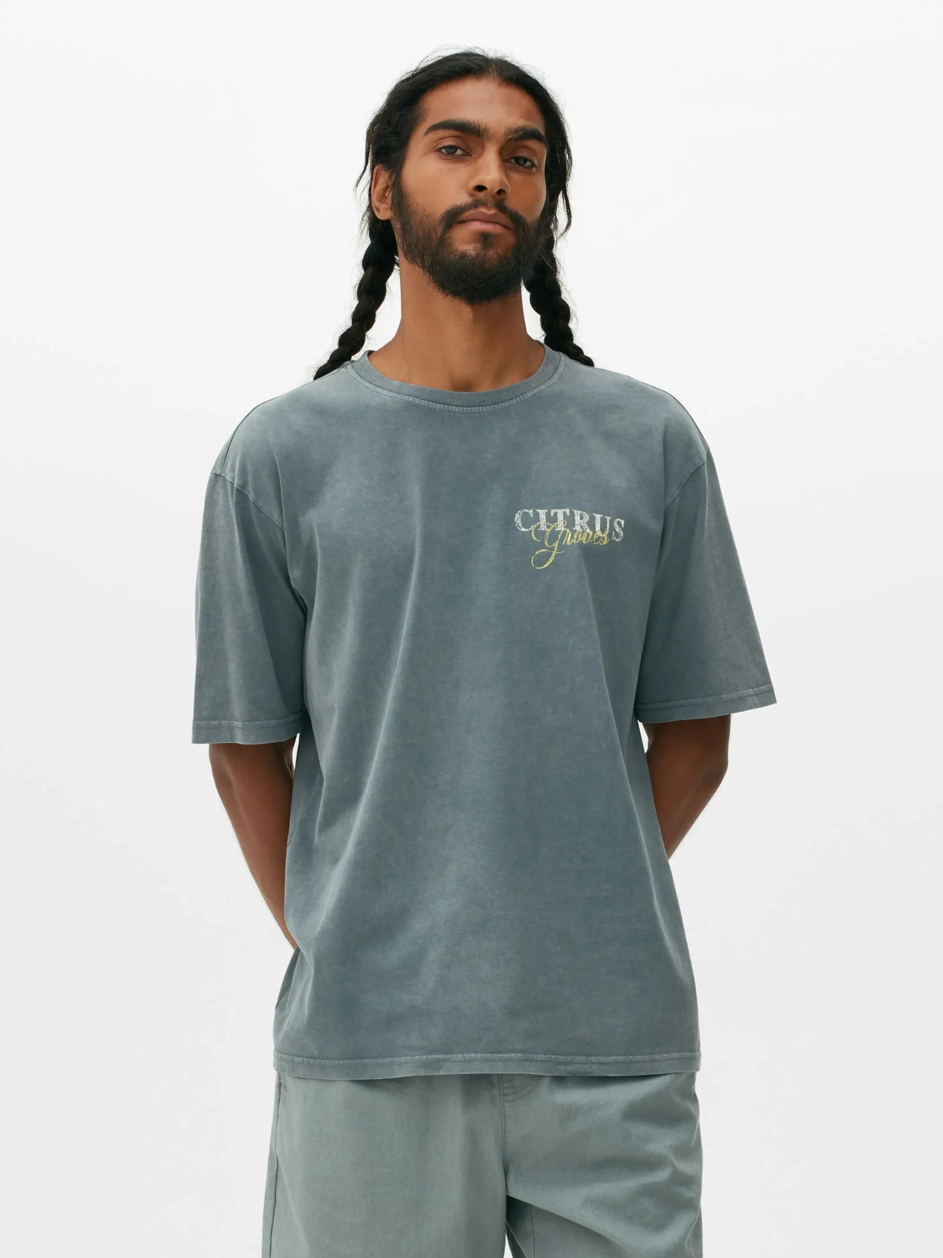 Citrus Print T-Shirt|Primark Discount