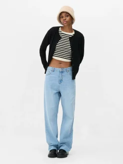 Classic Crew Neck Cardigan|Primark Hot