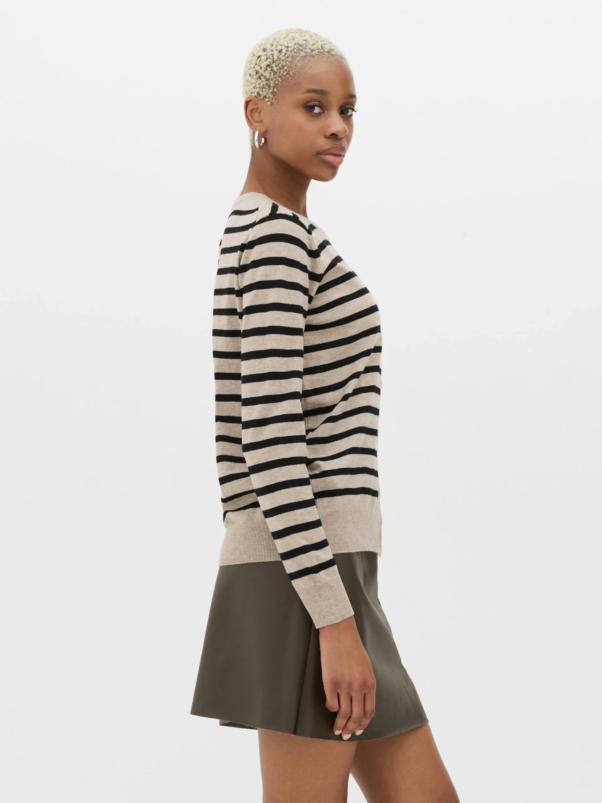 Classic Crew Neck Cardigan|Primark Discount