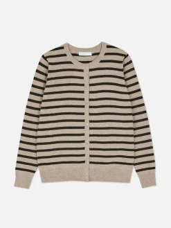 Classic Crew Neck Cardigan|Primark Discount