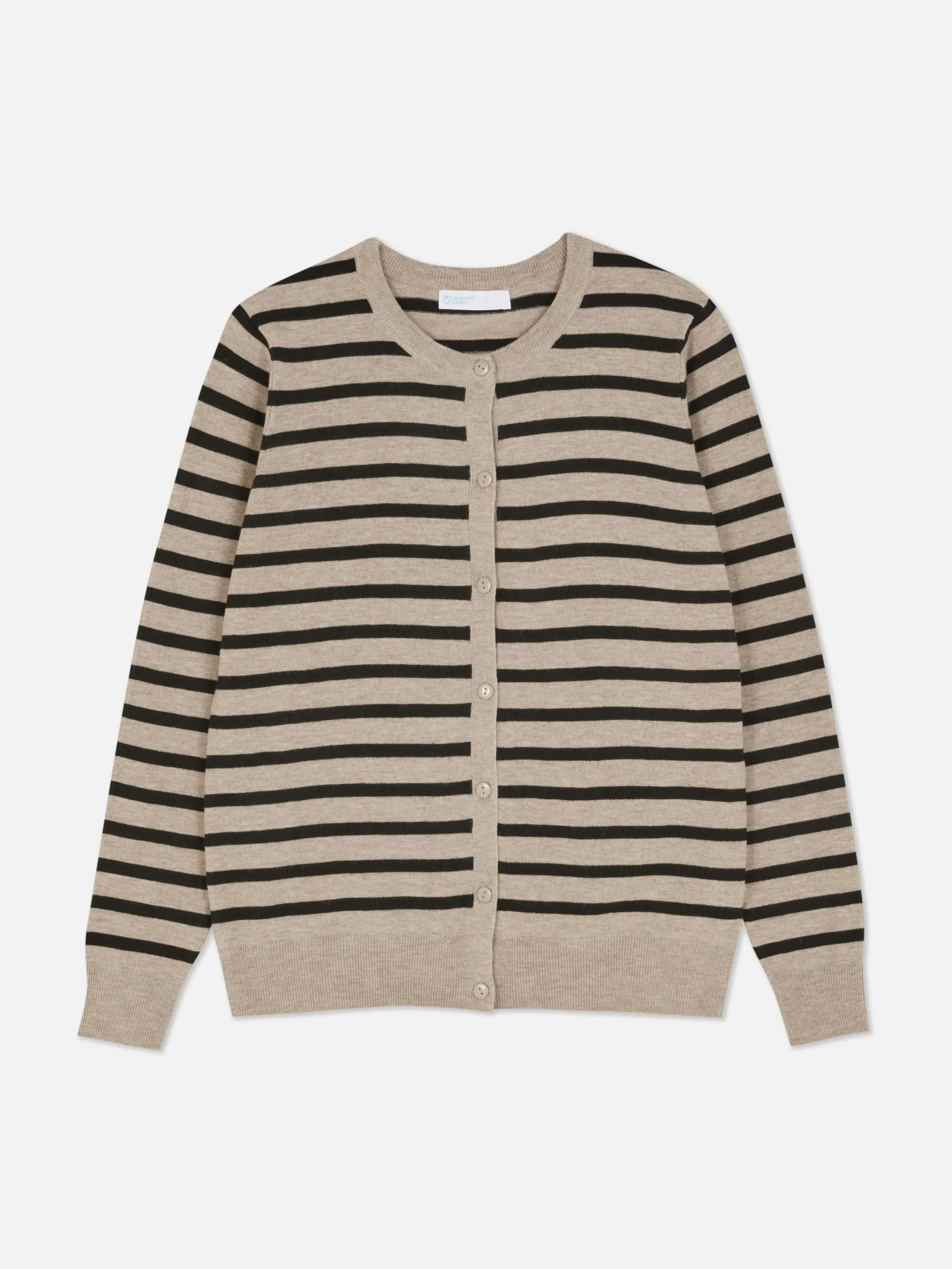 Classic Crew Neck Cardigan|Primark Discount