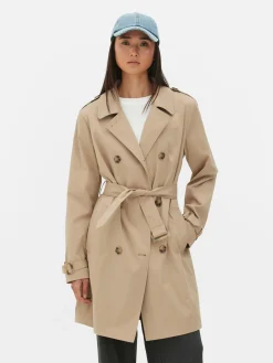 Classic Double Breasted Trench|Primark New