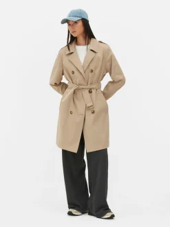 Classic Double Breasted Trench|Primark New