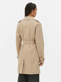Classic Double Breasted Trench|Primark New
