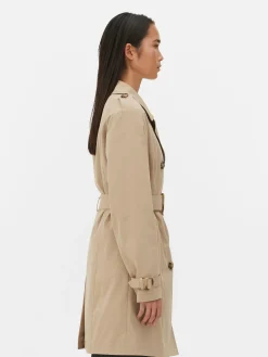 Classic Double Breasted Trench|Primark New
