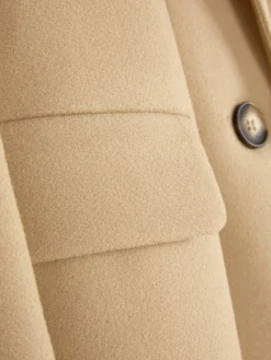 Classic Single-Breasted Coat|Primark Best