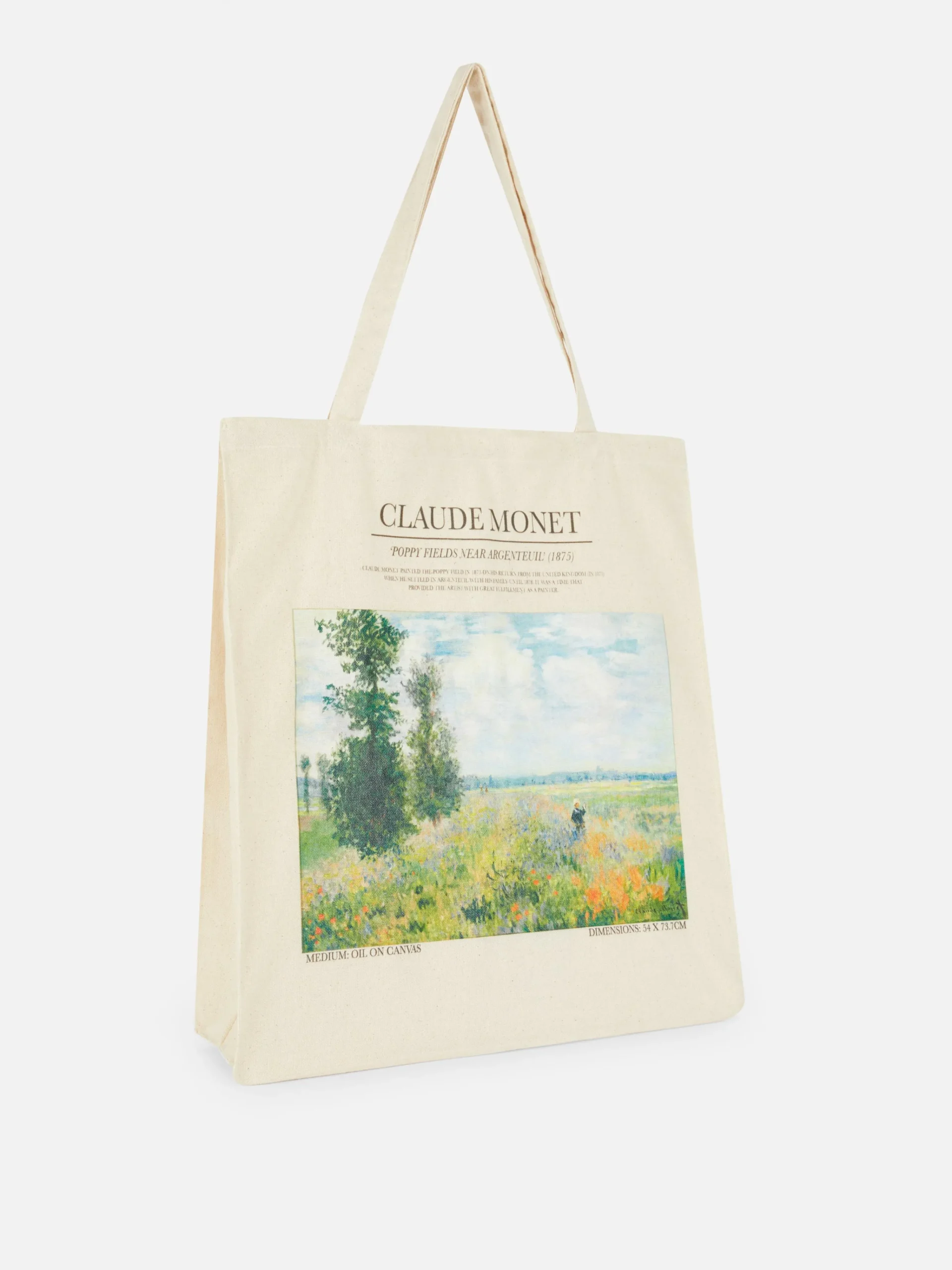 Claude Monet Canvas Bag|Primark New