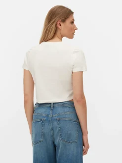 Claude Monet Graphic Cropped T-Shirt|Primark Sale