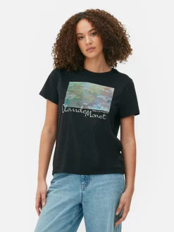 Claude Monet T-Shirt|Primark Online
