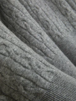 Collared Cable Knit Sweater|Primark New