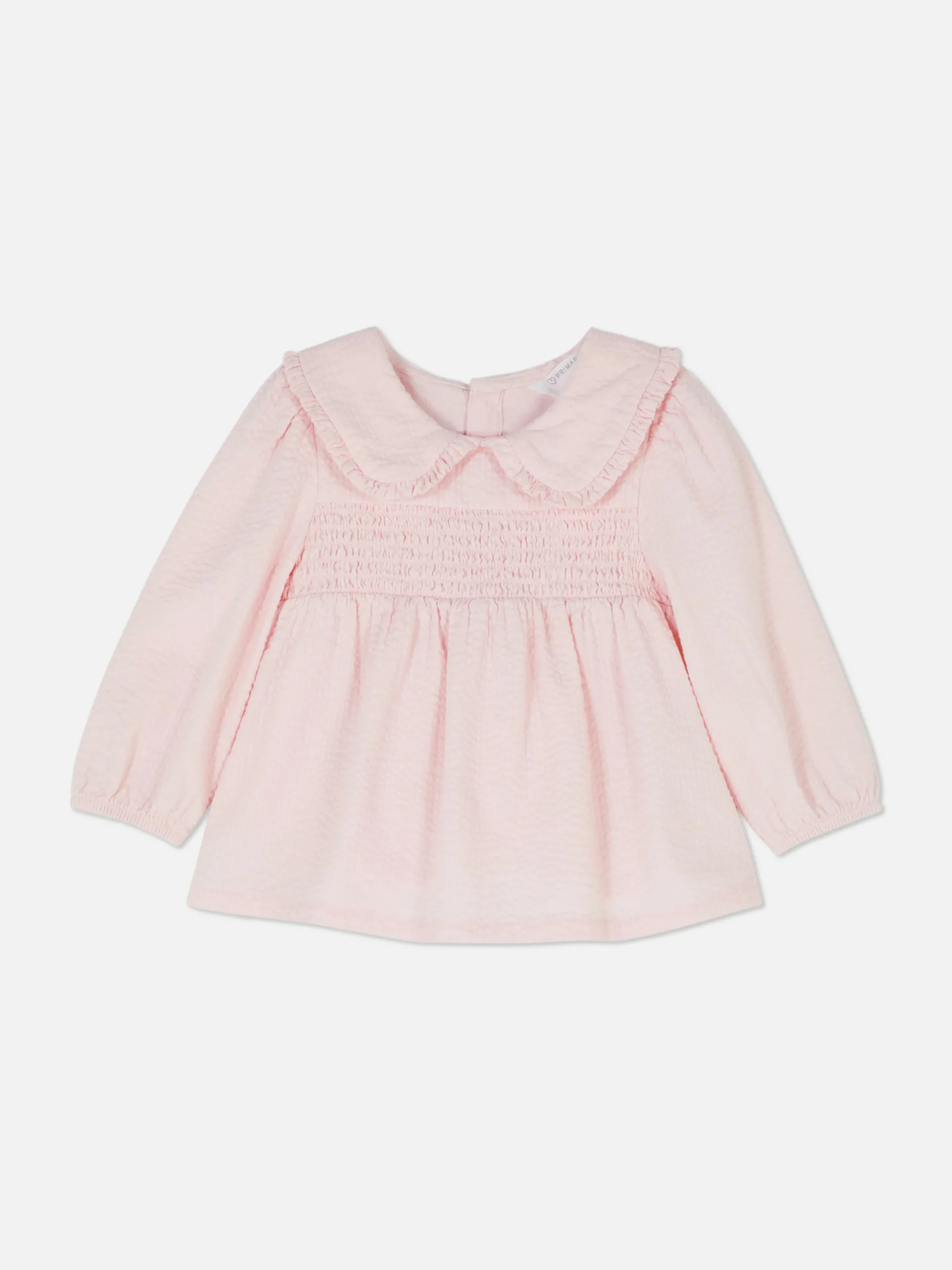 Collared Shirred Blouse|Primark Sale