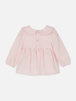 Collared Shirred Blouse|Primark Sale