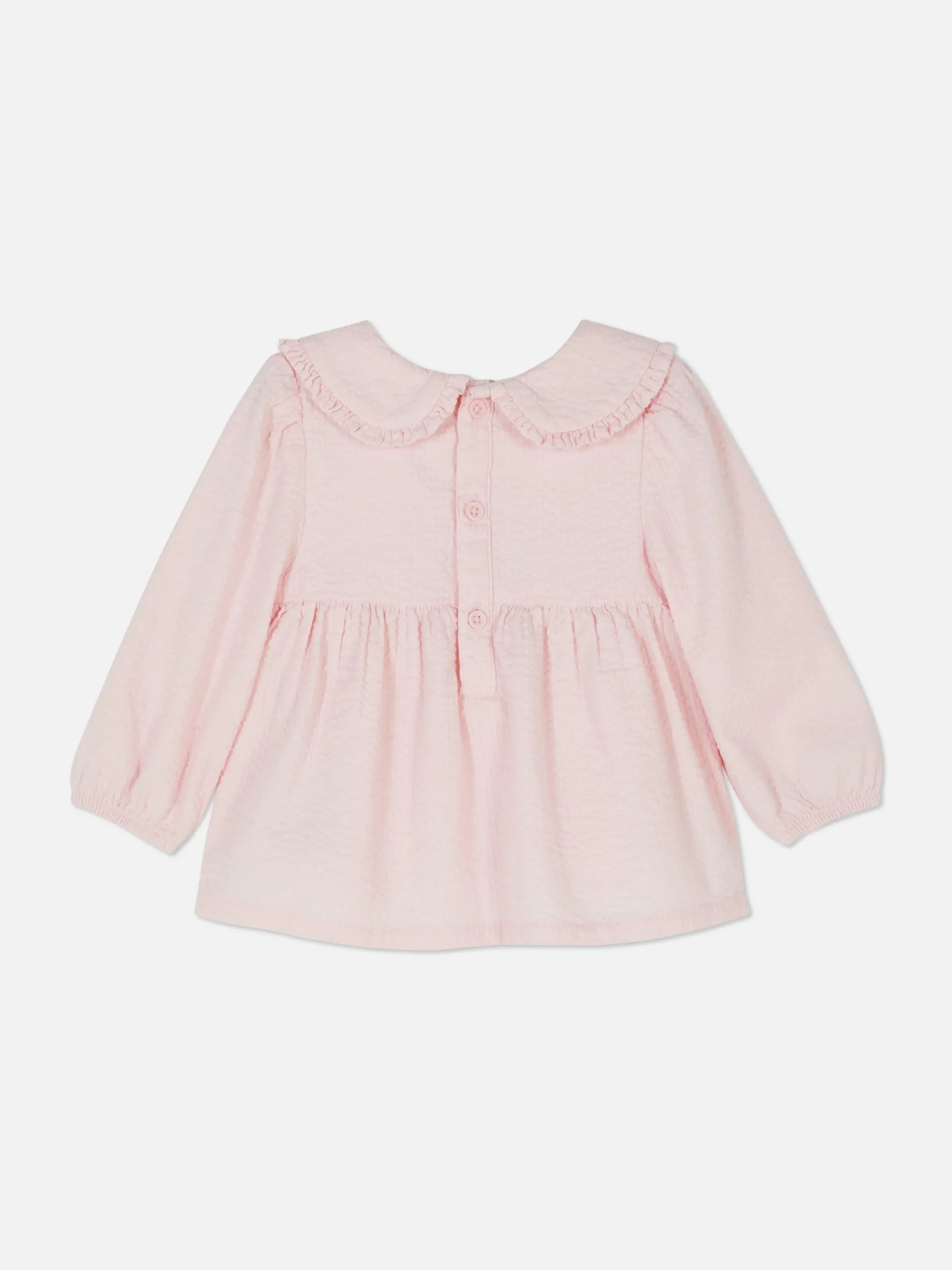 Collared Shirred Blouse|Primark Sale