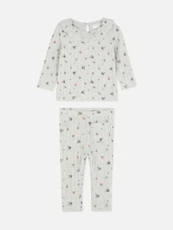 Collared Top And Leggings Set|Primark Online