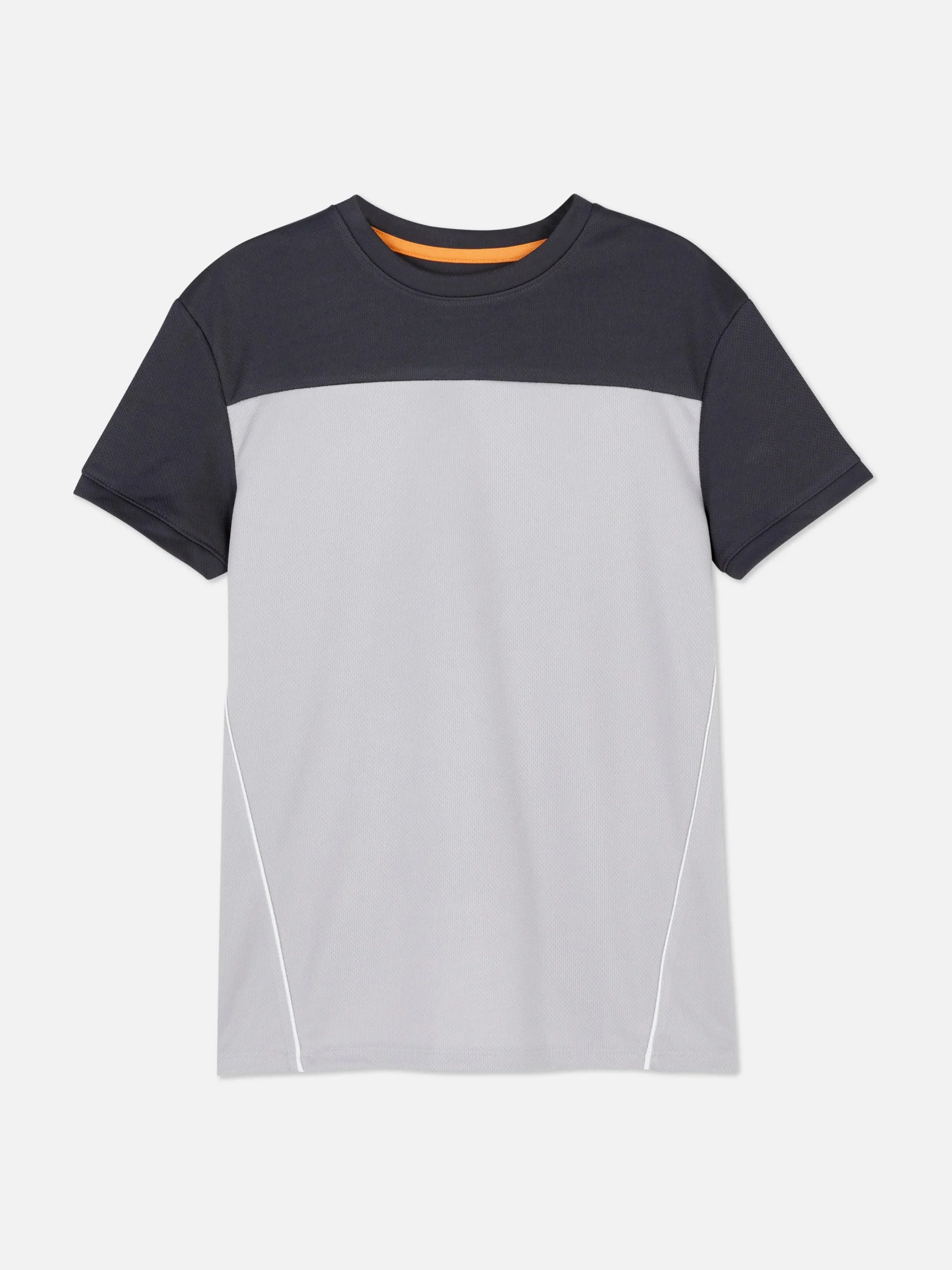 Color Block Mesh T-Shirt|Primark Outlet