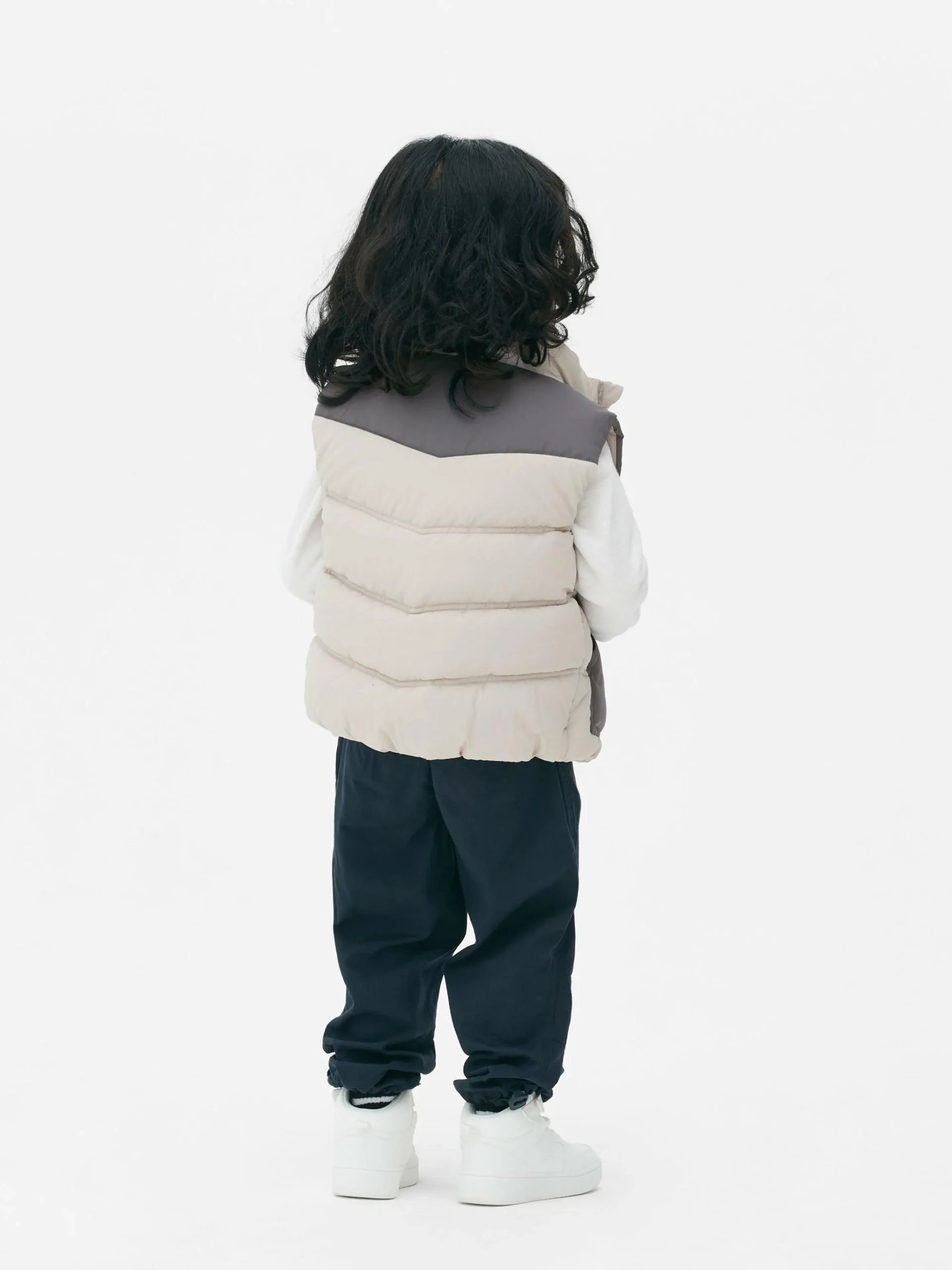 Color Block Padded Vest|Primark
