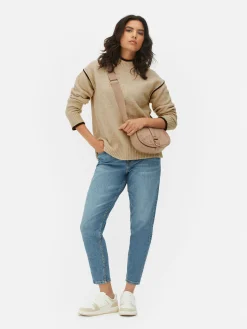 Contrast Stitch Sweater|Primark Clearance