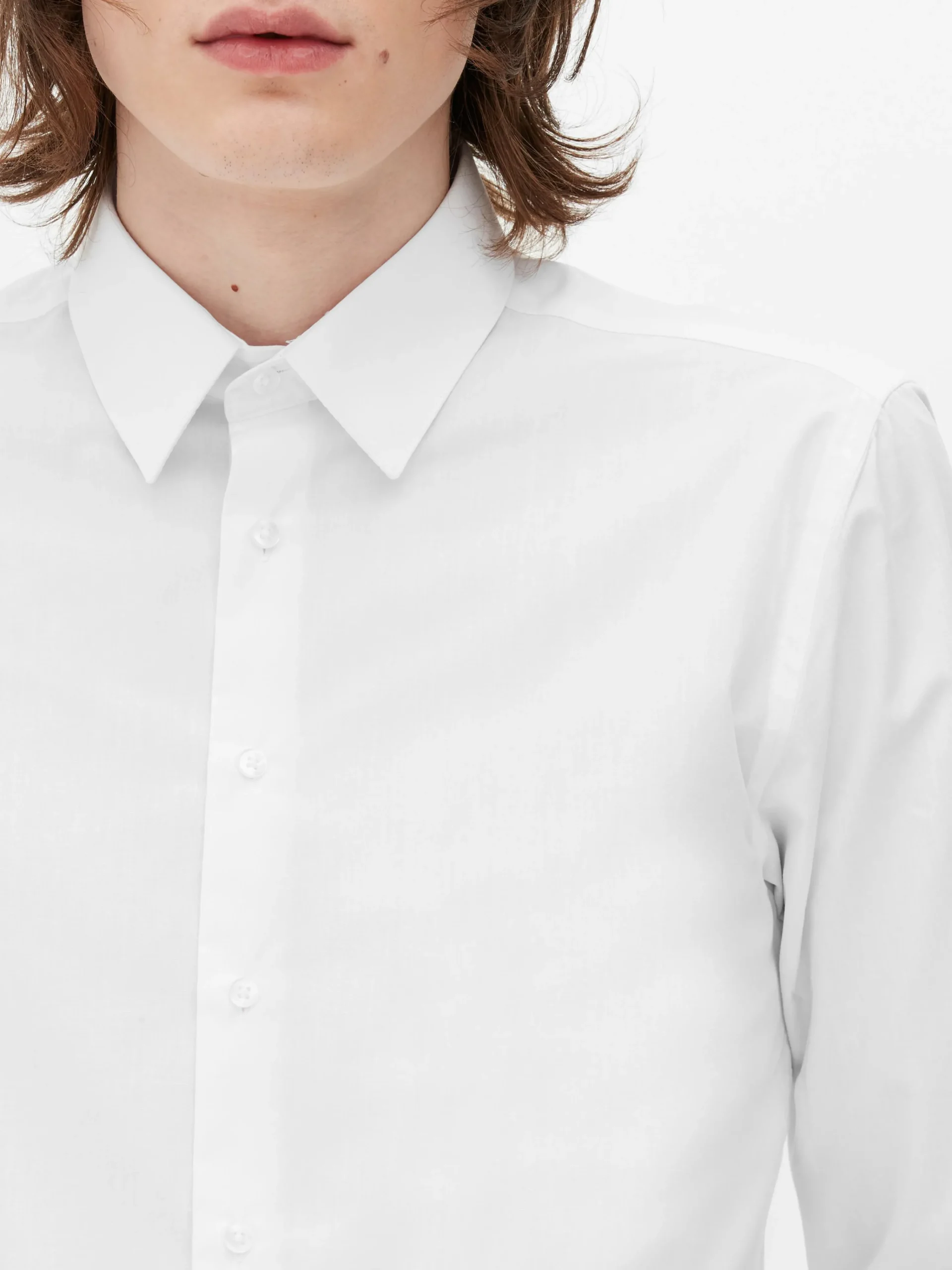 Cotton Slim Fit Shirt|Primark Discount