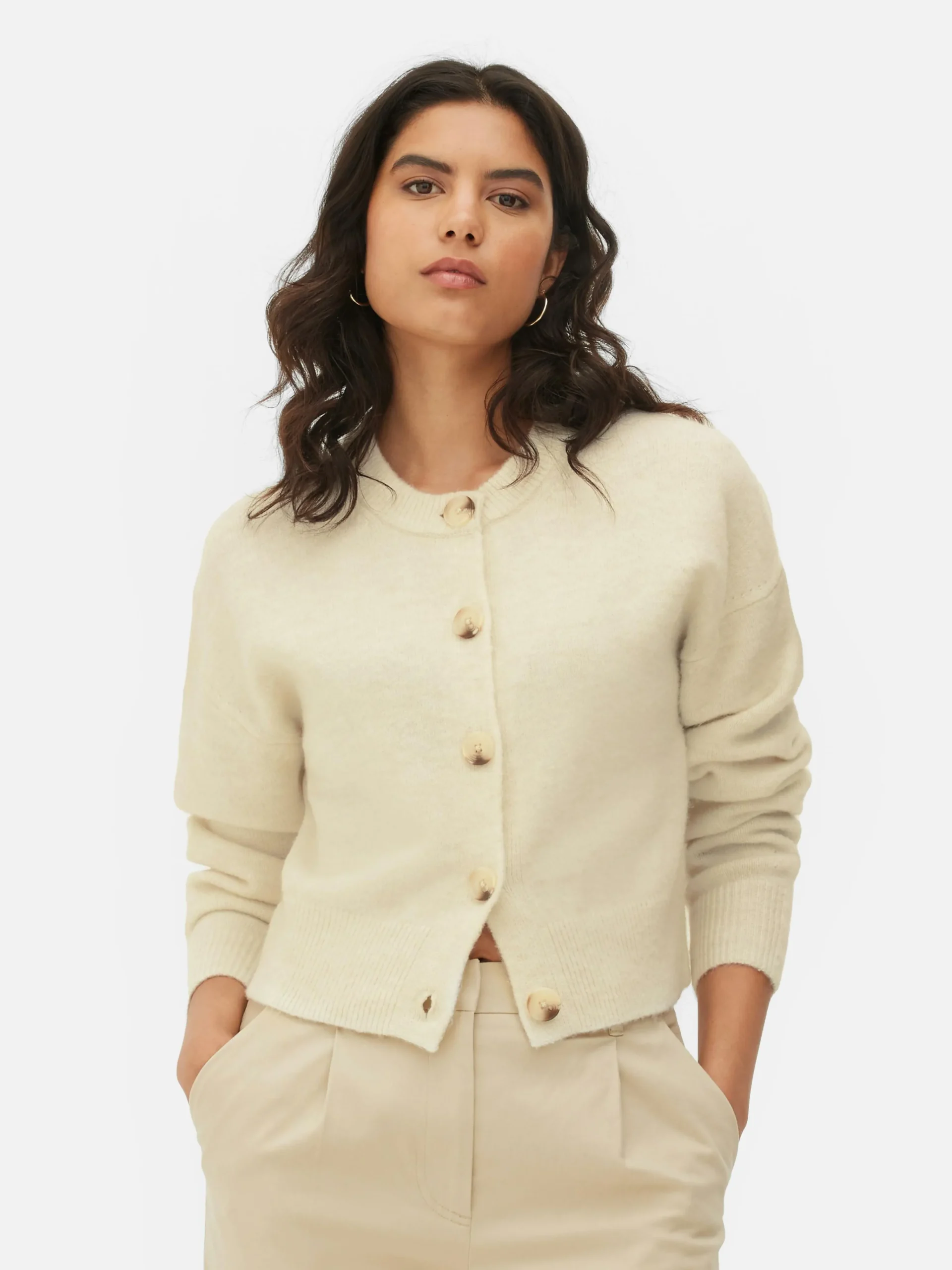 Crew Neck Cardigan|Primark Best