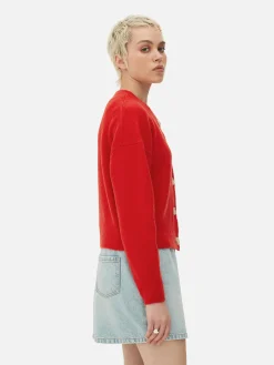 Crew Neck Cardigan|Primark Clearance