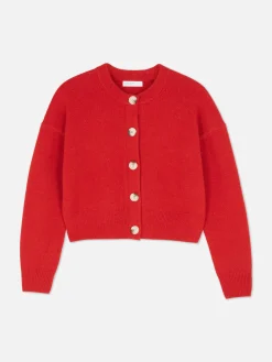 Crew Neck Cardigan|Primark Clearance