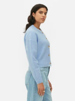 Crew Neck Cardigan|Primark Outlet