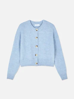 Crew Neck Cardigan|Primark Outlet