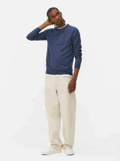 Crew Neck Fine Knit Sweater|Primark Discount