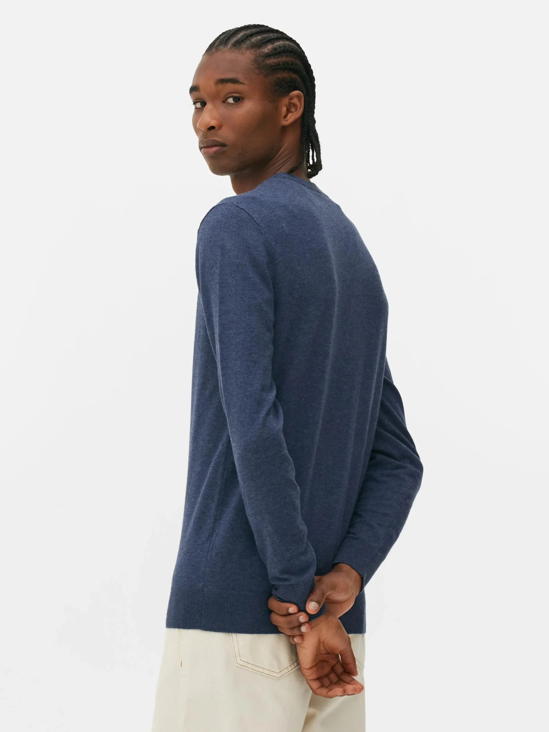 Crew Neck Fine Knit Sweater|Primark Discount