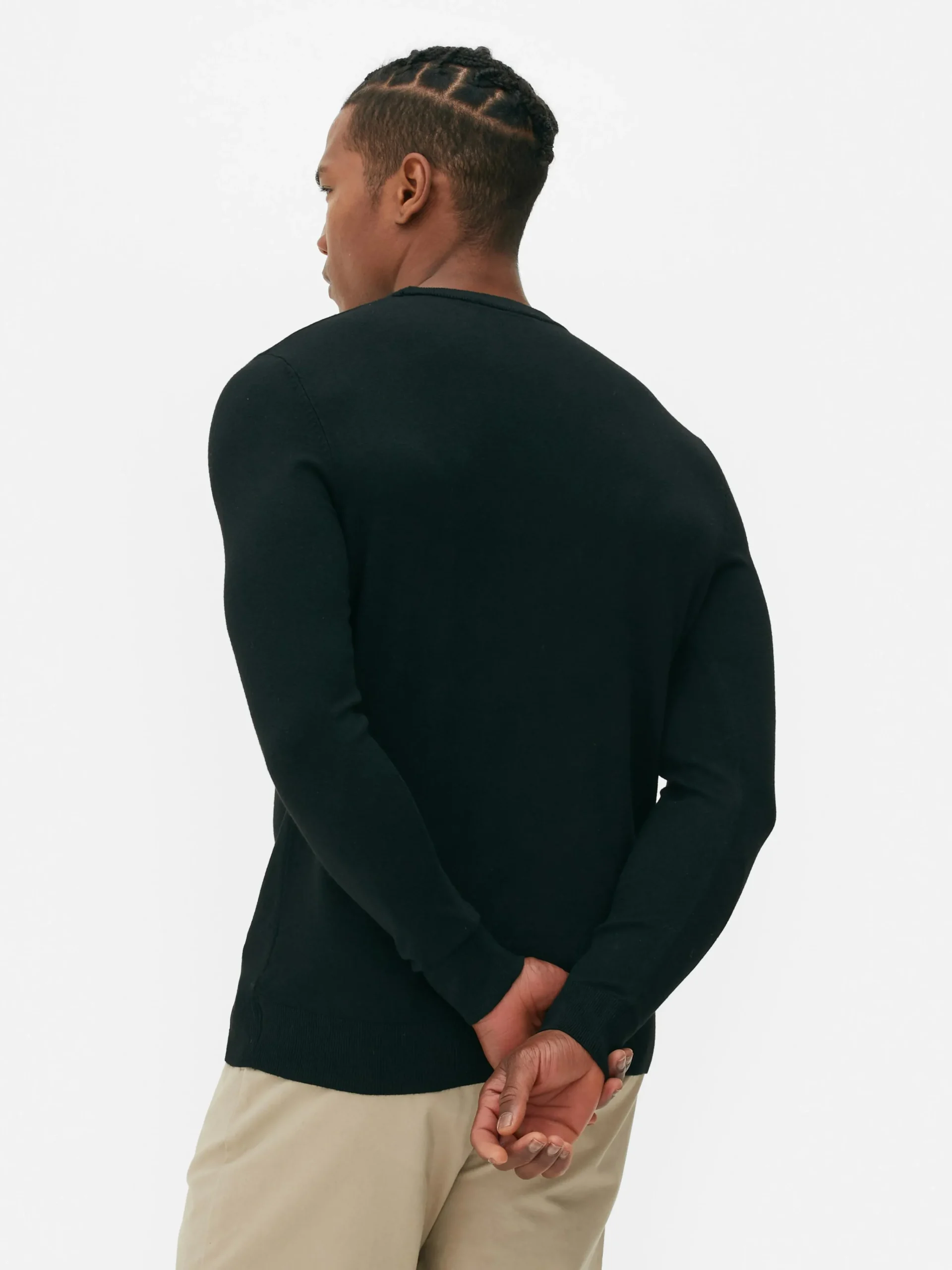 Crew Neck Fine Knit Sweater|Primark Discount