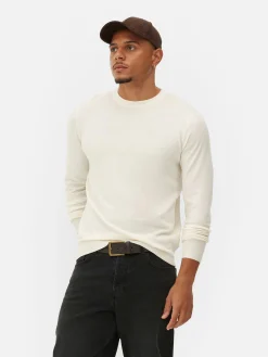 Crew Neck Fine Knit Sweater|Primark Hot