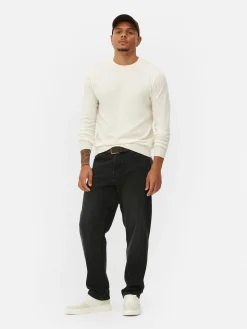 Crew Neck Fine Knit Sweater|Primark Hot