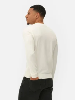 Crew Neck Fine Knit Sweater|Primark Hot