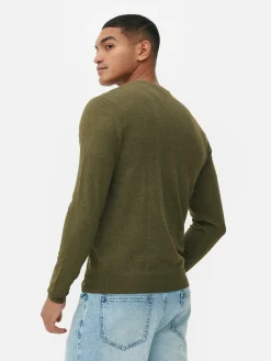 Crew Neck Fine Knit Sweater|Primark New