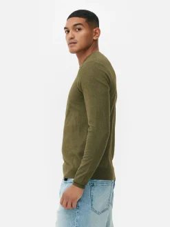 Crew Neck Fine Knit Sweater|Primark New