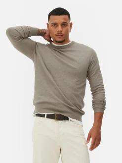 Crew Neck Fine Knit Sweater|Primark Outlet