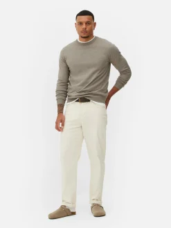 Crew Neck Fine Knit Sweater|Primark Outlet