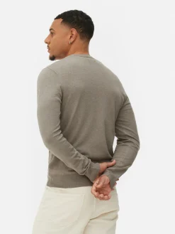 Crew Neck Fine Knit Sweater|Primark Outlet