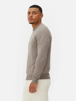 Crew Neck Fine Knit Sweater|Primark Outlet
