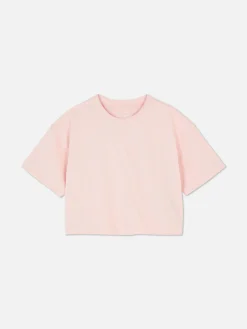Crew Neck Short Sleeve T-shirt|Primark Hot