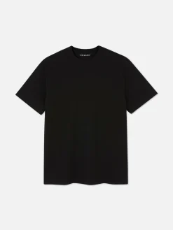 Crew Neck Waffle T-Shirt|Primark Hot