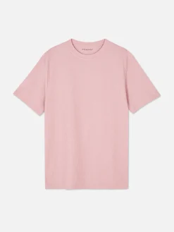 Crew Neck Waffle T-Shirt|Primark Online