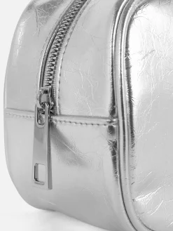 Crinkle Texture Shoulder Bag|Primark Online