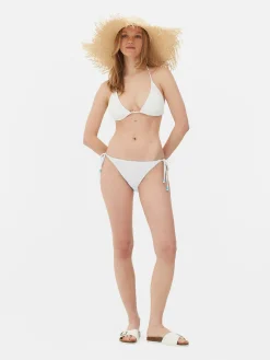 Crochet Side Tie Bikini Briefs|Primark New