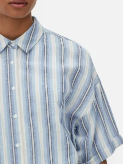 Cropped Boxy Short Sleeve Shirt|Primark Best