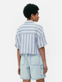 Cropped Boxy Short Sleeve Shirt|Primark Best