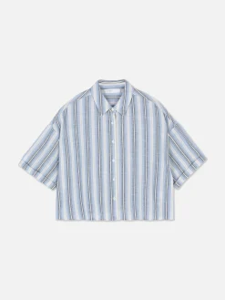 Cropped Boxy Short Sleeve Shirt|Primark Best