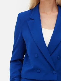 Cropped Double-Breasted Blazer|Primark Online