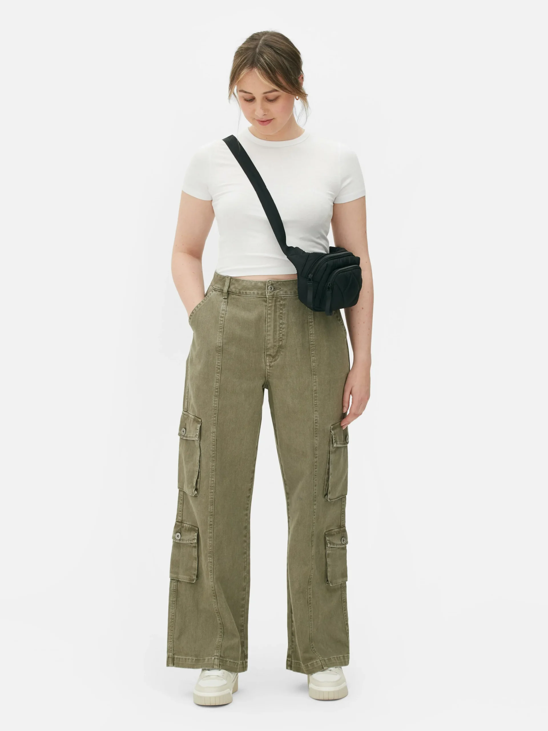 Cropped T-Shirt|Primark New