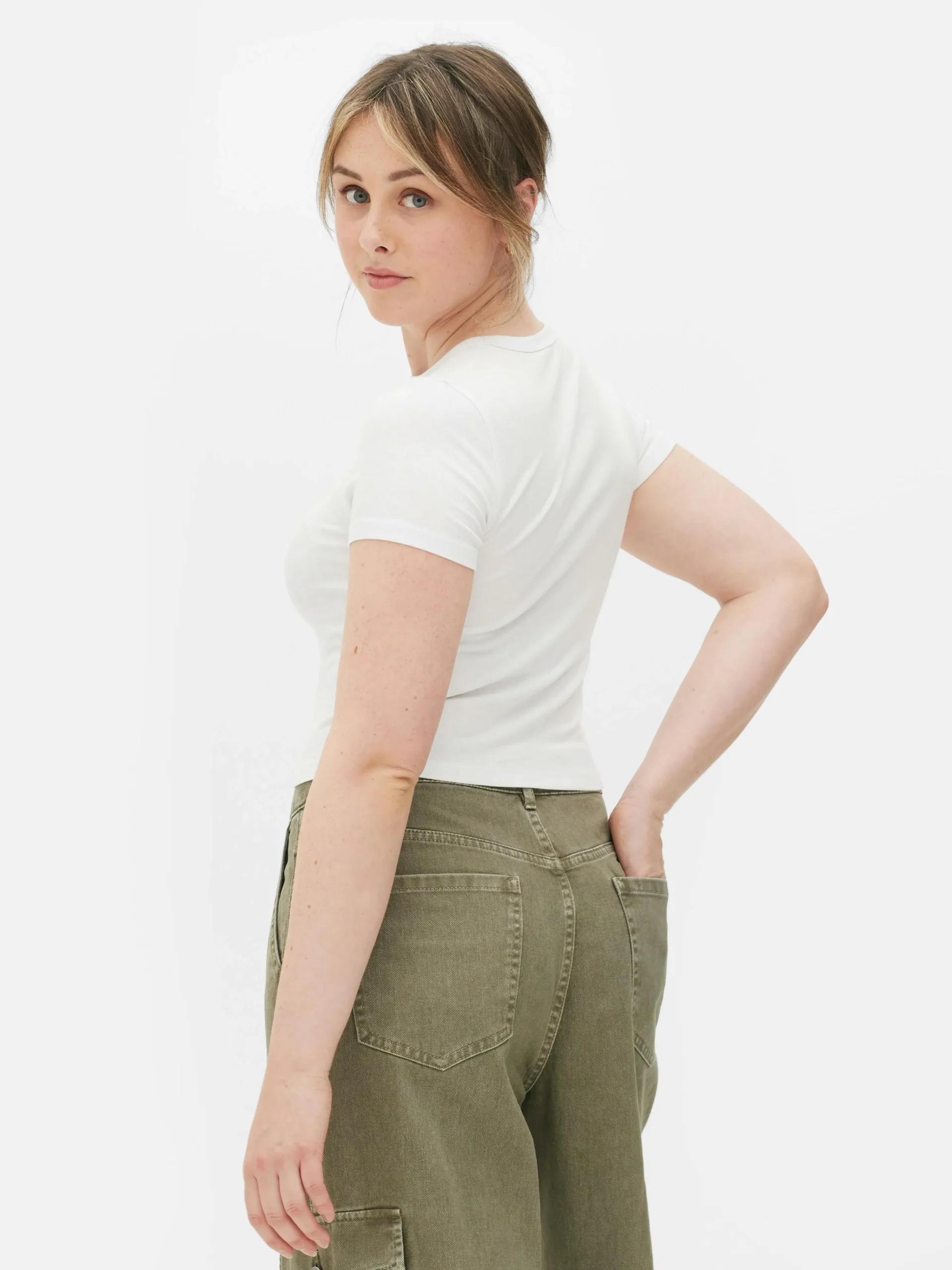 Cropped T-Shirt|Primark New